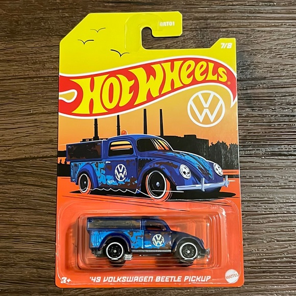 Mattel Toys 49 Volkswagen Beetle Pickup Hot Wheels 222 Volkswagen